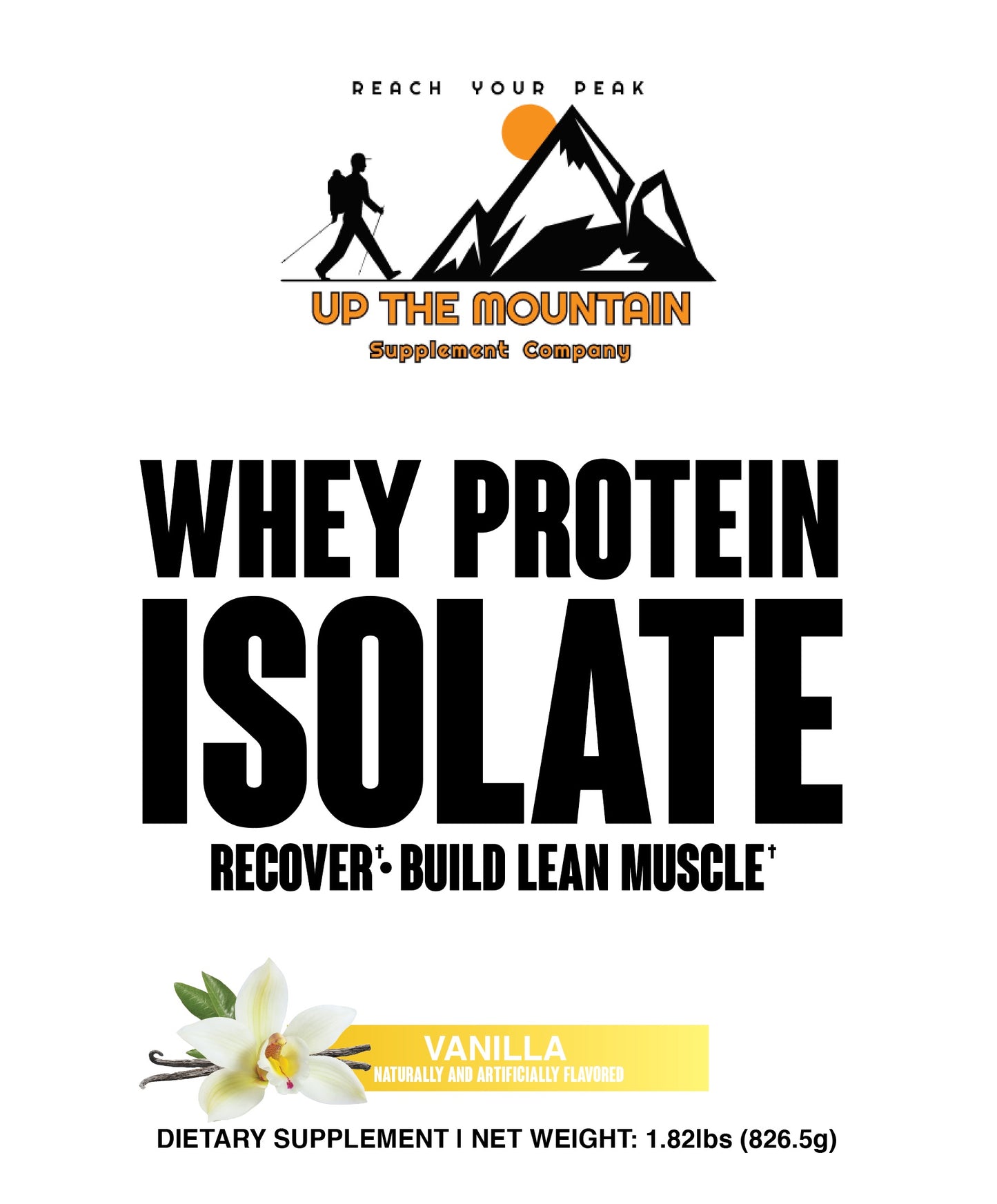 Whey Protein Isolate - Vanilla
